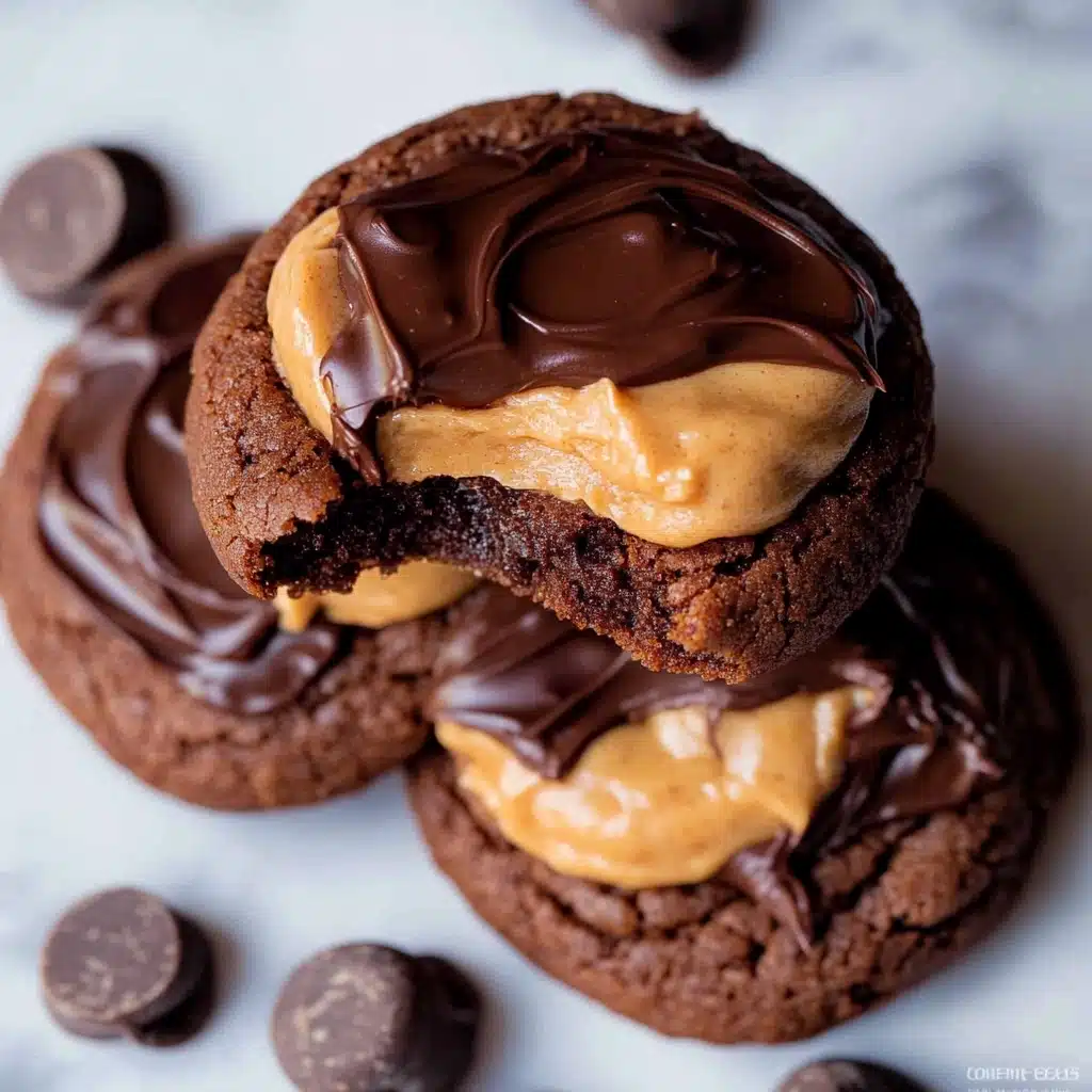 Buckeye Brownie Cookies Recipe - Recipe Image