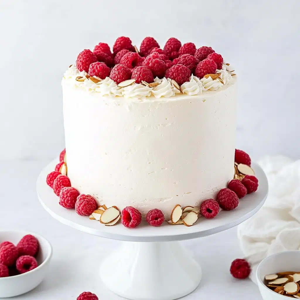 Raspberry Almond Cake Recipe - Recipe Image