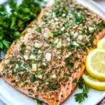 Grilled Salmon with Lemon and Herbs Recipe