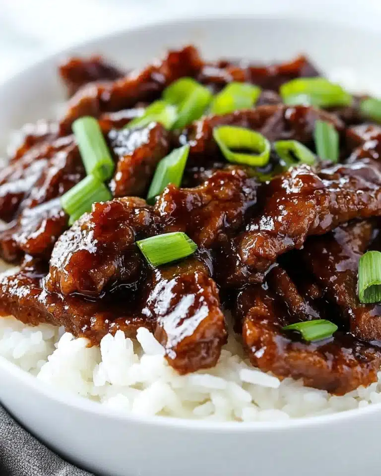 30-Minute Mongolian Beef Recipe