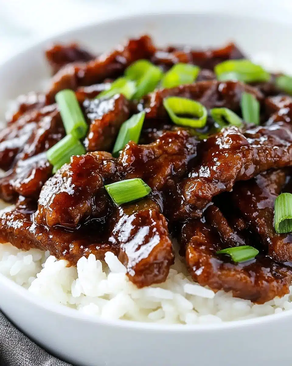 30-Minute Mongolian Beef Recipe