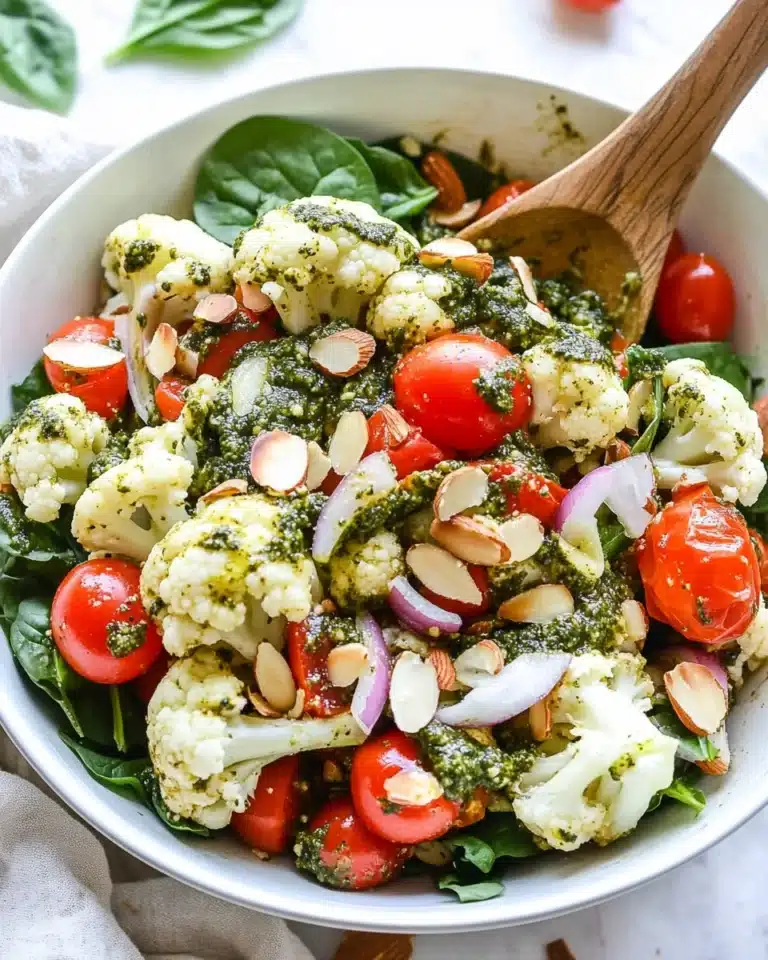 Roasted Cauliflower Salad Recipe