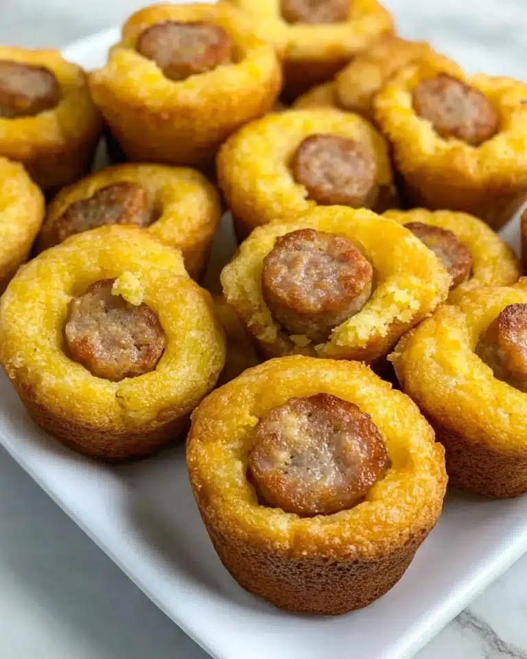 Sausage Pancake Bites Recipe