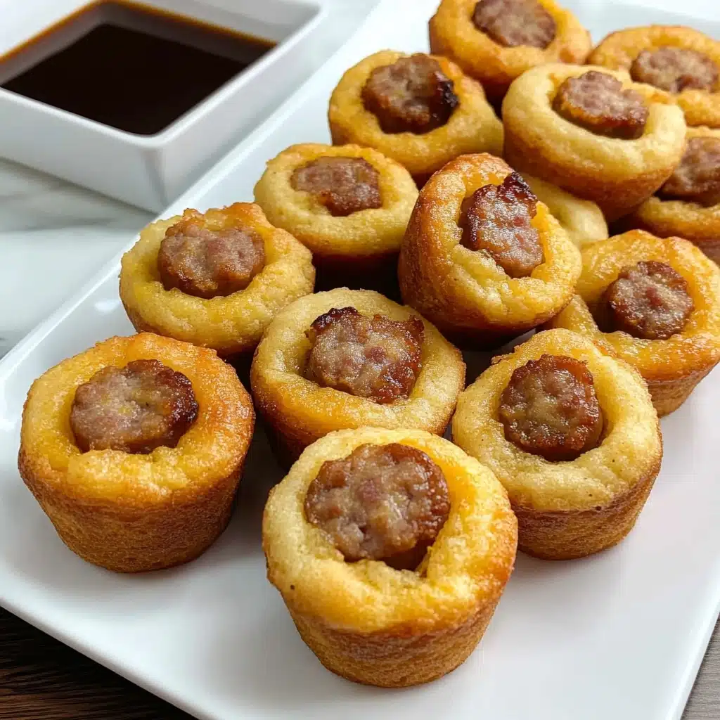 Sausage Pancake Bites Recipe - Recipe Image