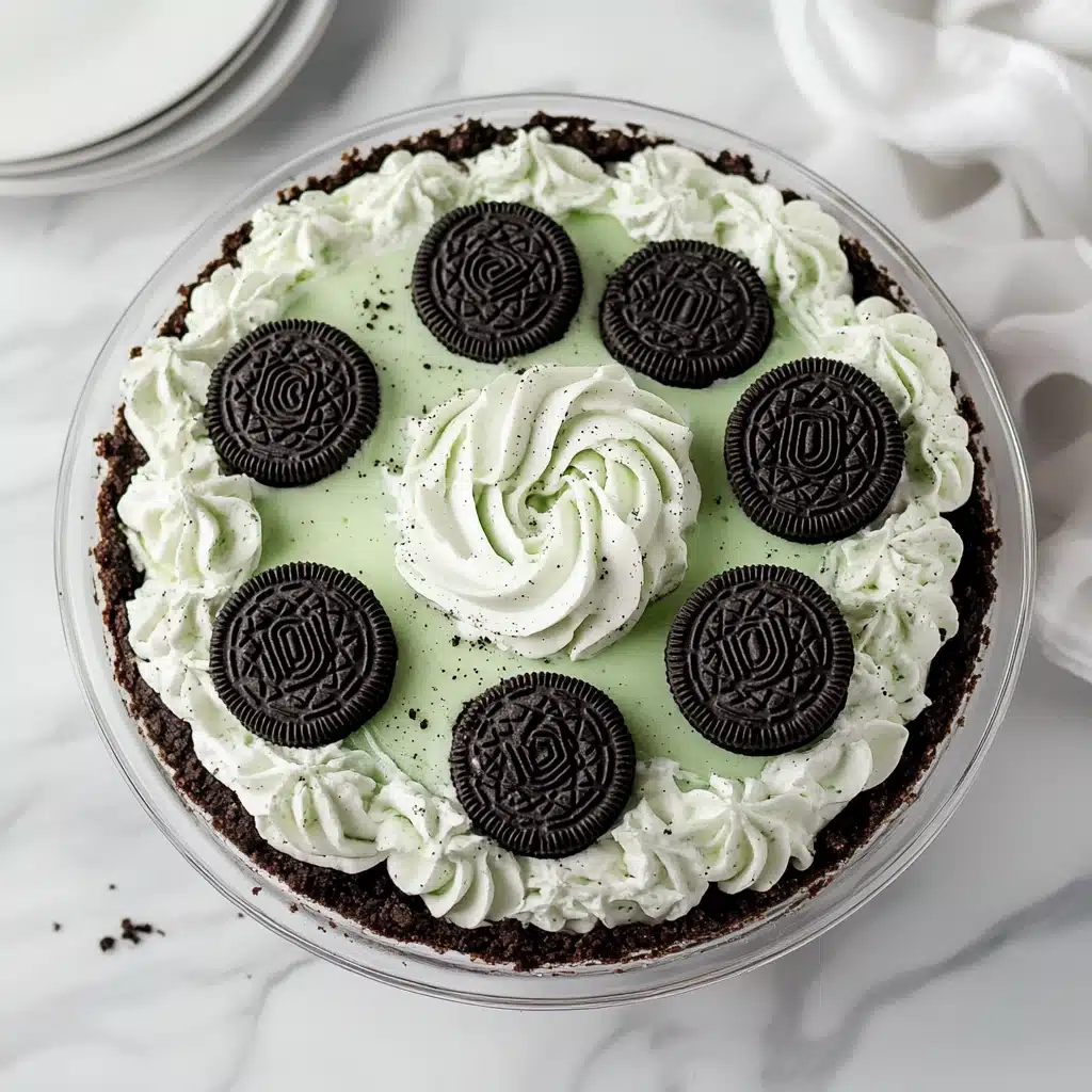 No-Bake Grasshopper Pie Recipe - Recipe Image