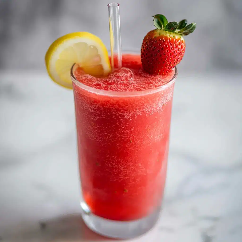 Frozen Strawberry Lemonade Recipe - Recipe Image