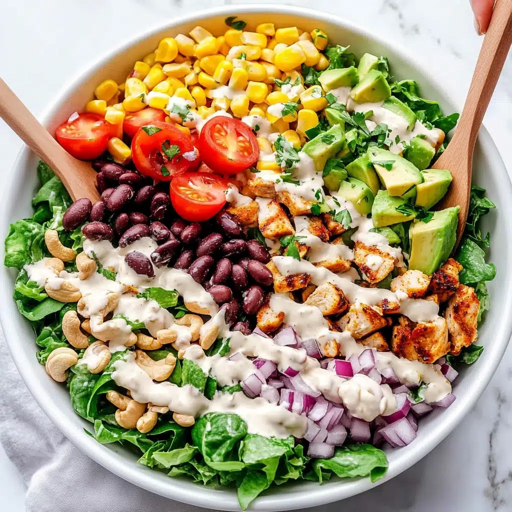 BBQ Chicken Salad Recipe - Recipe Image