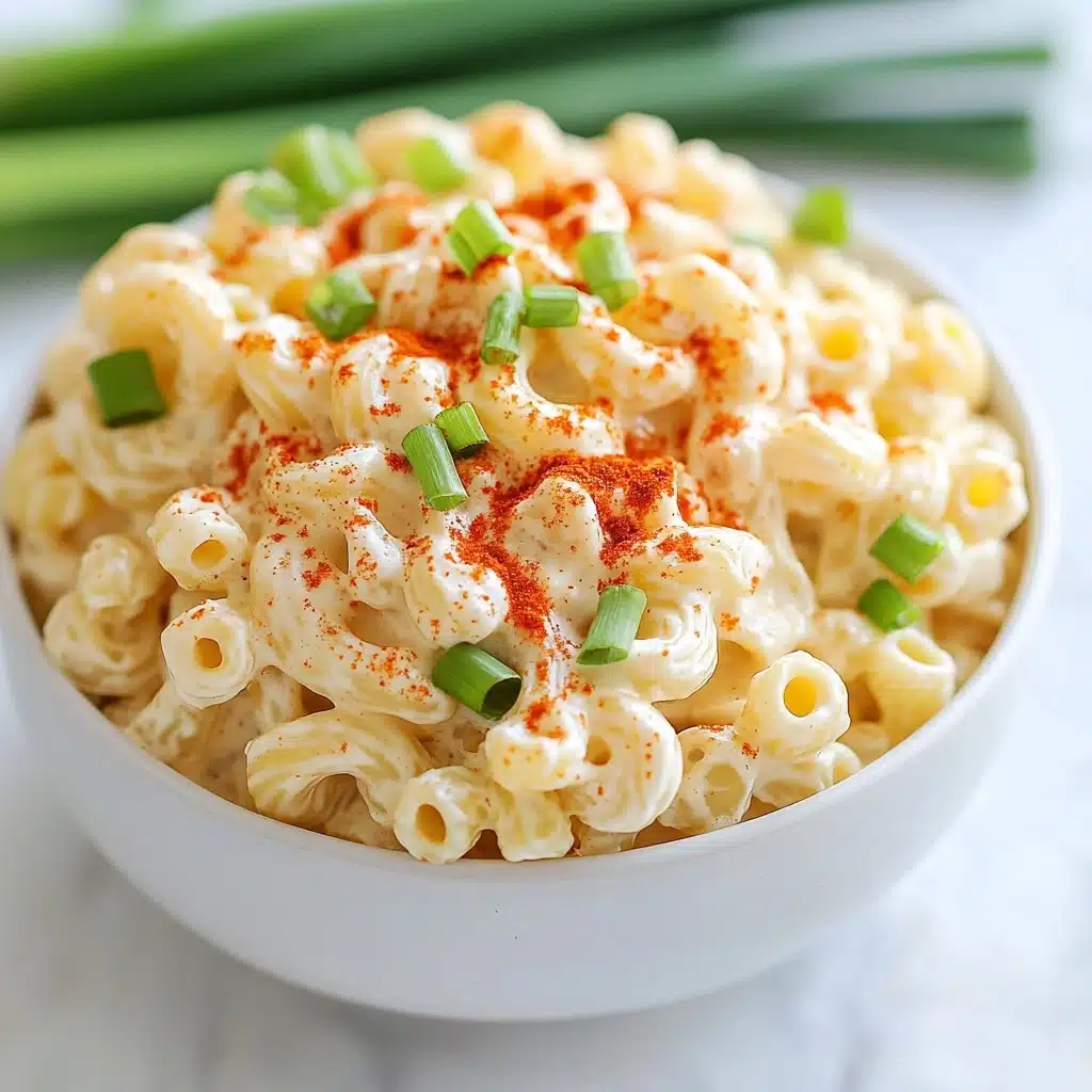 Deviled Egg Pasta Salad Recipe - Recipe Image