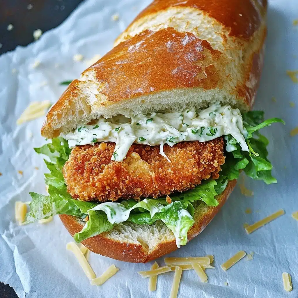 Crispy Chicken Caesar Sandwich Recipe - Recipe Image