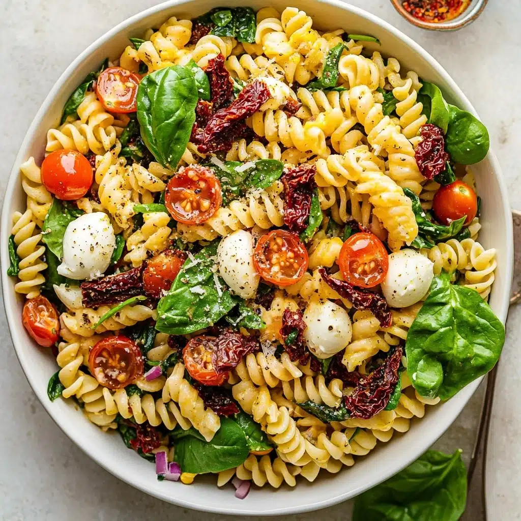 Sun Dried Tomato Pasta Salad Recipe - Recipe Image