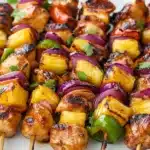 Hawaiian Chicken Kebabs Recipe