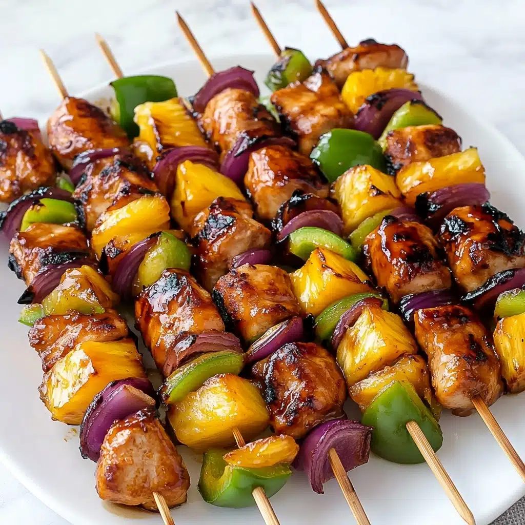 Hawaiian Chicken Kebabs Recipe - Recipe Image
