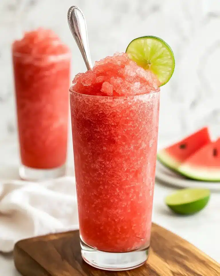 Watermelon Slushie Recipe