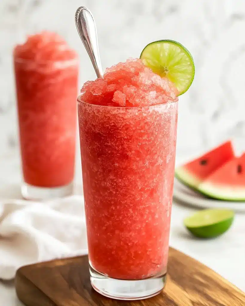Watermelon Slushie Recipe
