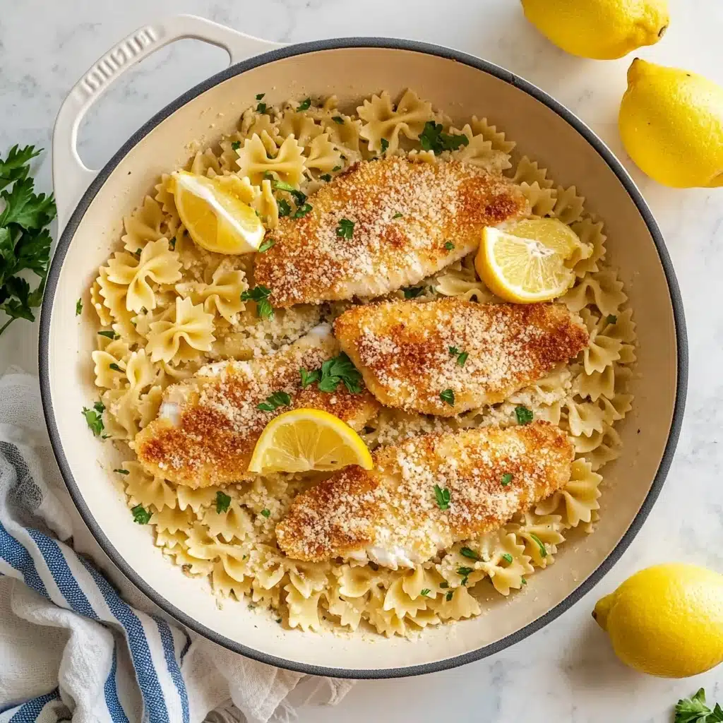 Lemon Chicken Pasta Recipe - Recipe Image