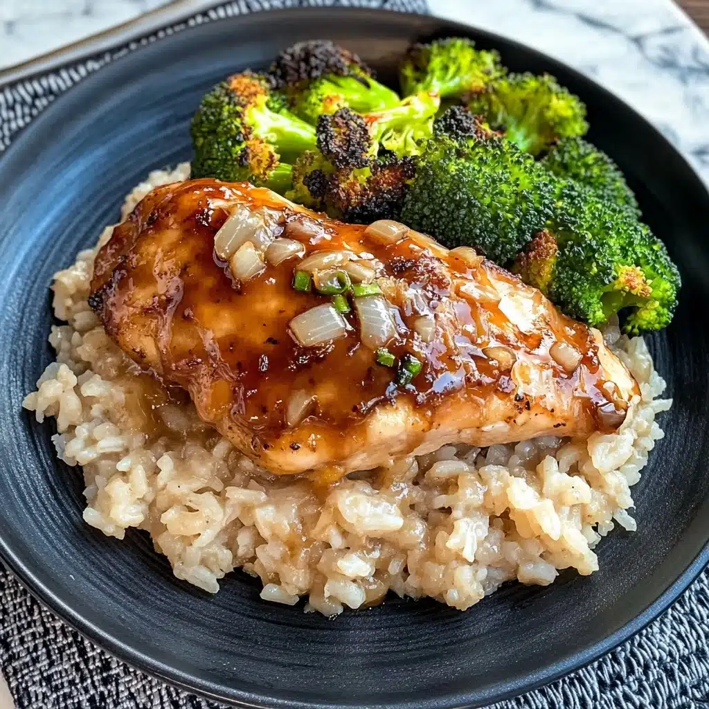 Lazy Day Creamy Chicken & Rice Dinner Casserole Recipe - Recipe Image