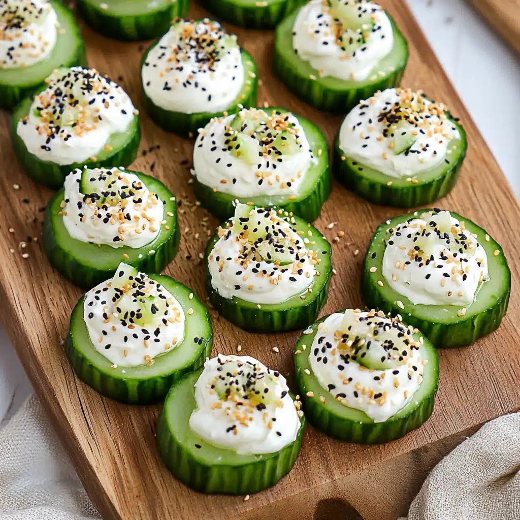 Everything Bagel Cucumber Bites Recipe - Recipe Image