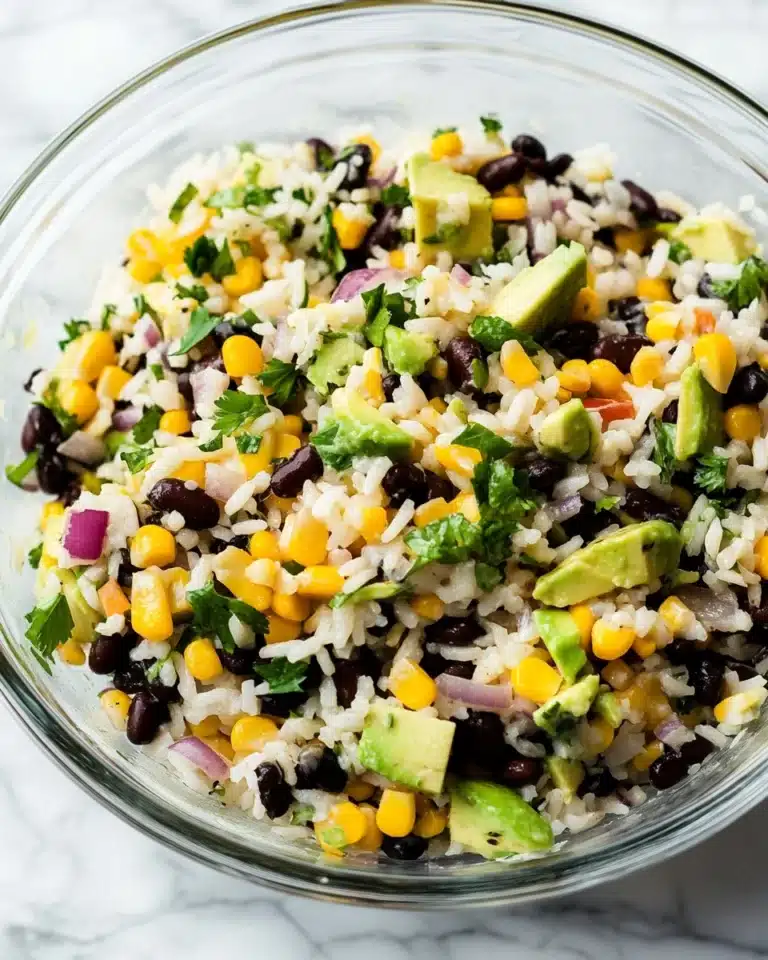 Black Bean Corn Avocado Salad Recipe