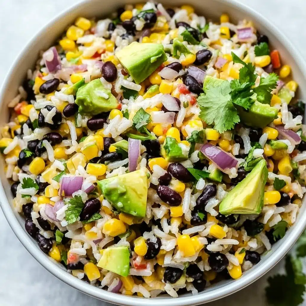 Black Bean Corn Avocado Salad Recipe - Recipe Image