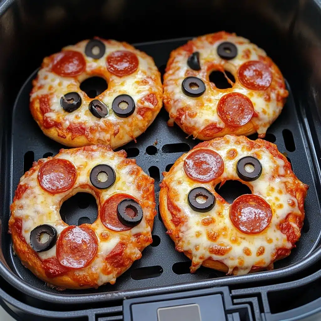 Air Fryer Pizza Bagels Recipe - Recipe Image