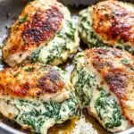 Spinach Artichoke Stuffed Chicken Breast Recipe