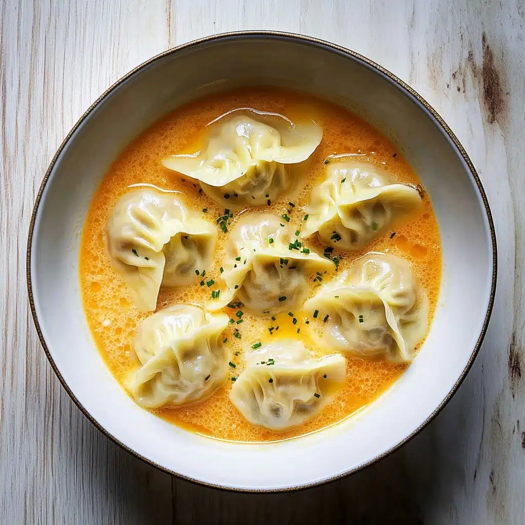 Thai Coconut Curry Dumpling Soup Recipe - Recipe Image