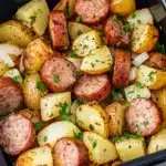 Air Fryer Potatoes and Sausage Recipe