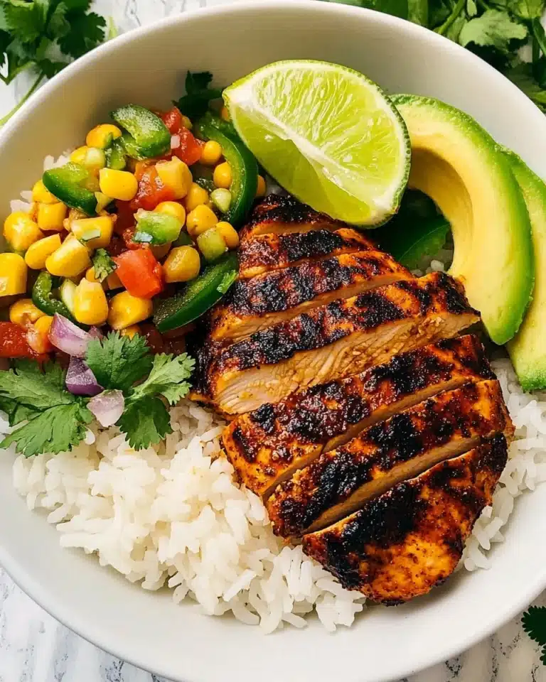 Summer Chicken with Corn Avocado Salsa Recipe