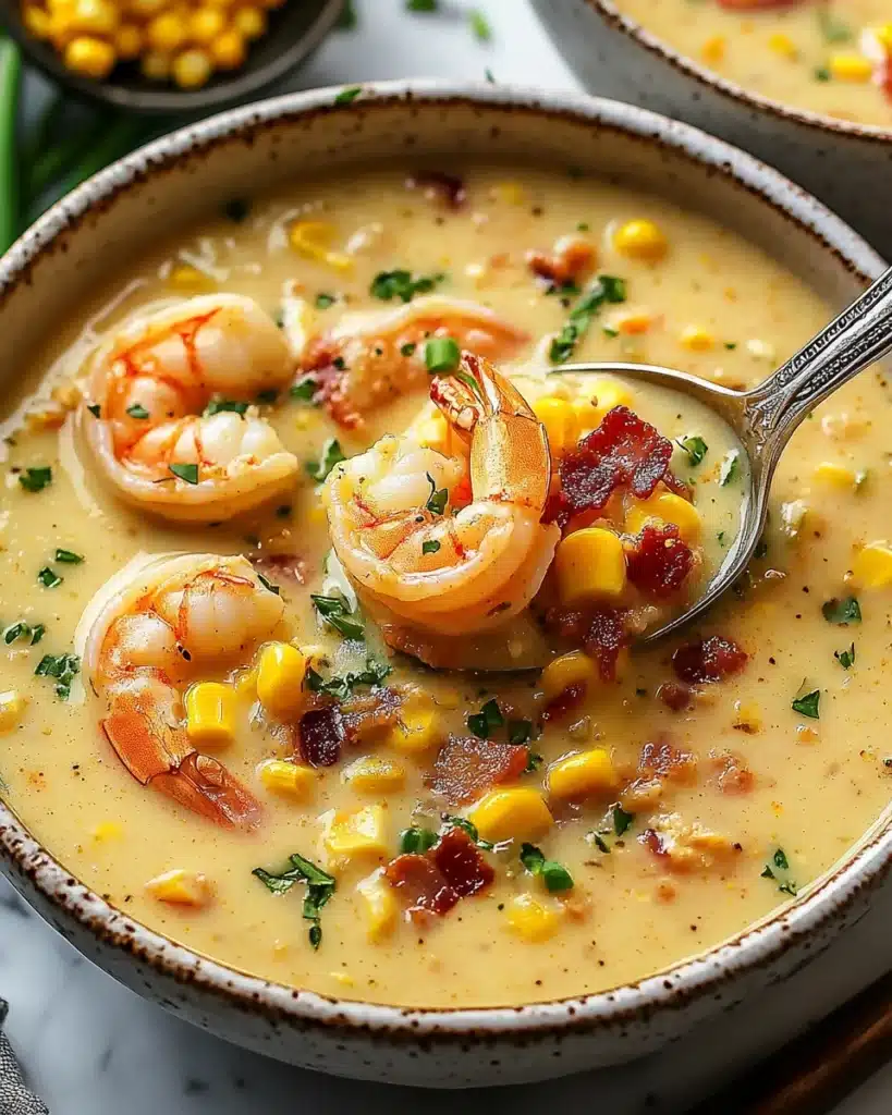 Louisiana Shrimp and Corn Bisque Recipe