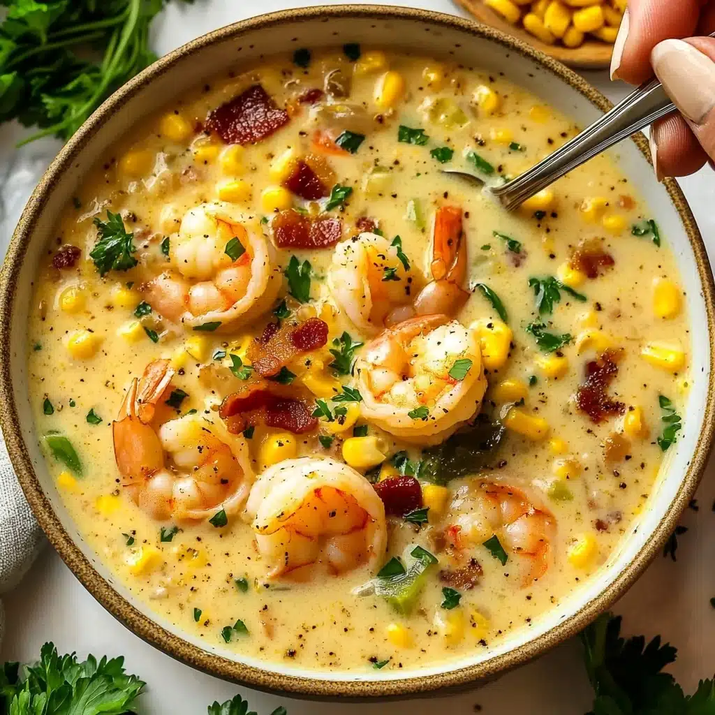 Louisiana Shrimp and Corn Bisque Recipe - Recipe Image