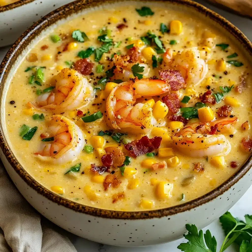 Louisiana Shrimp and Corn Bisque Recipe - Recipe Image