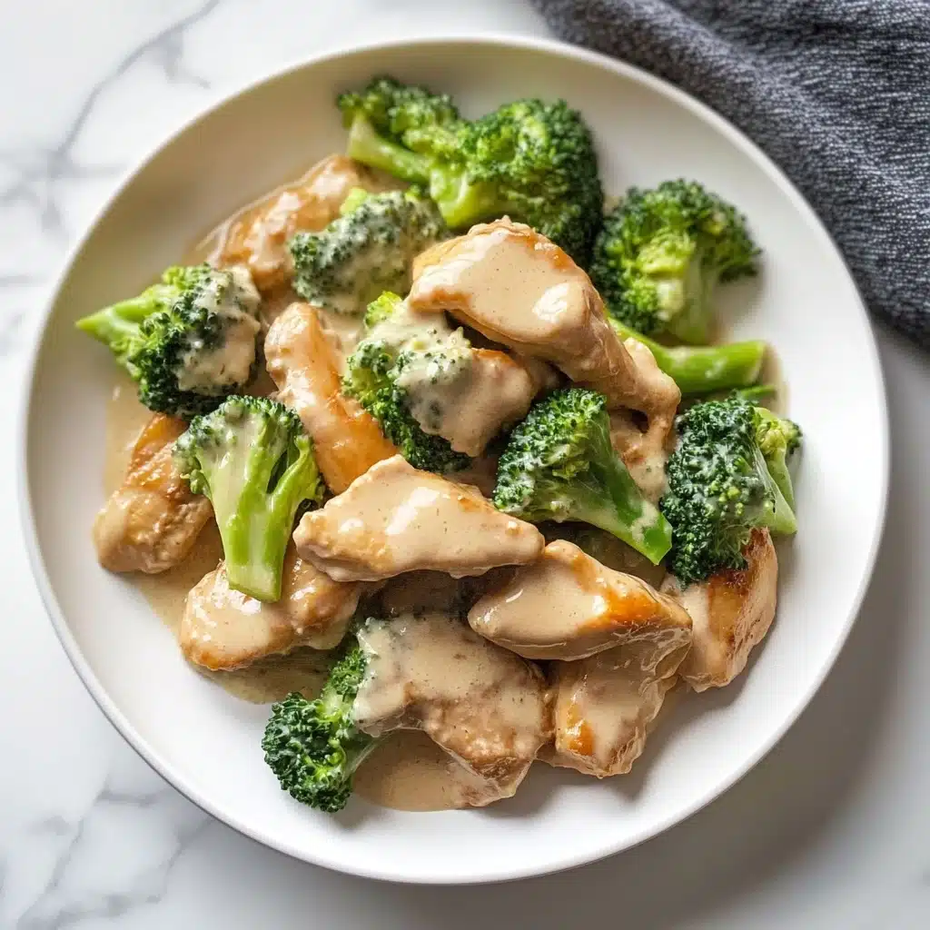 Keto Chicken Alfredo with Broccoli Bake Recipe - Recipe Image
