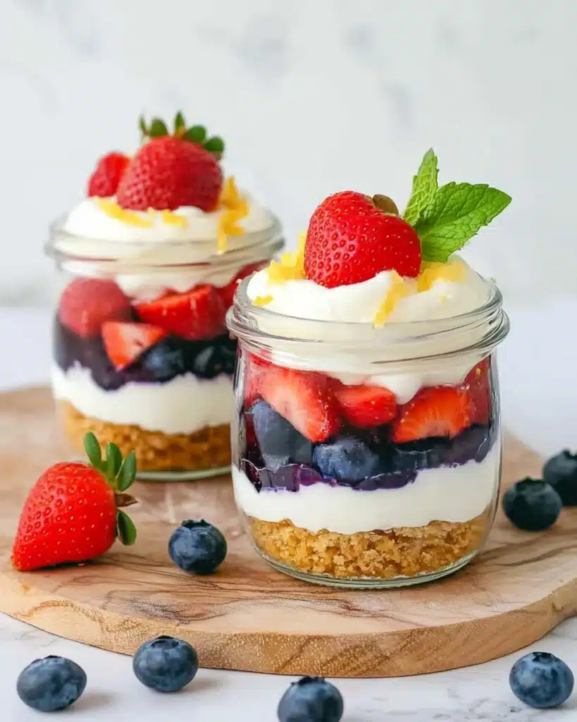No-Bake Cheesecake Jars Recipe