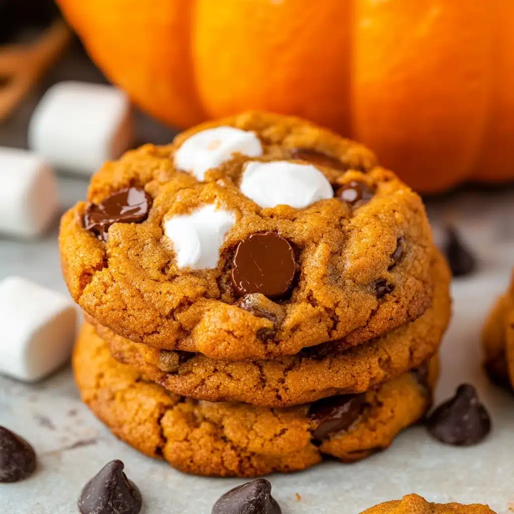 Pumpkin S'mores Cookies Recipe - Recipe Image