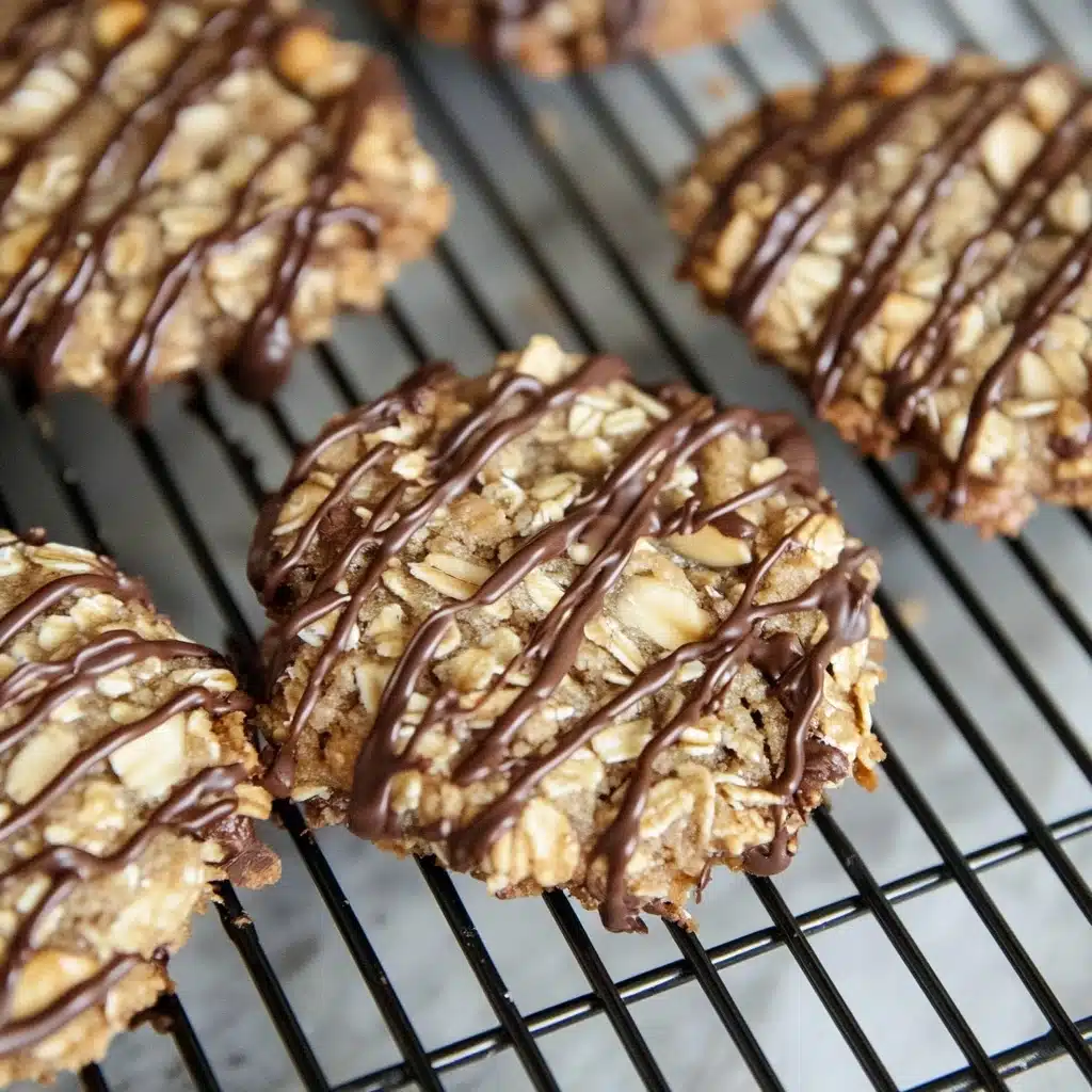 Thin and Crispy Toasted Coconut Oatmeal Cookies Recipe - Recipe Image