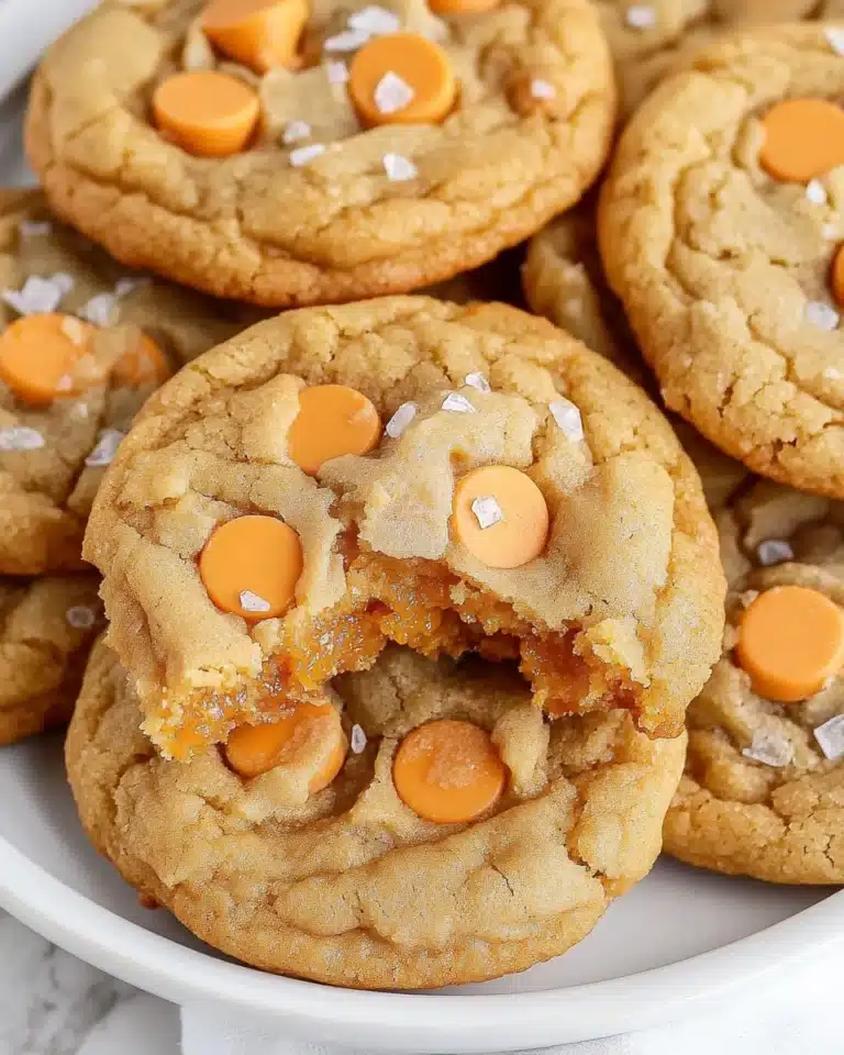 Salted Butterscotch Cookies Recipe