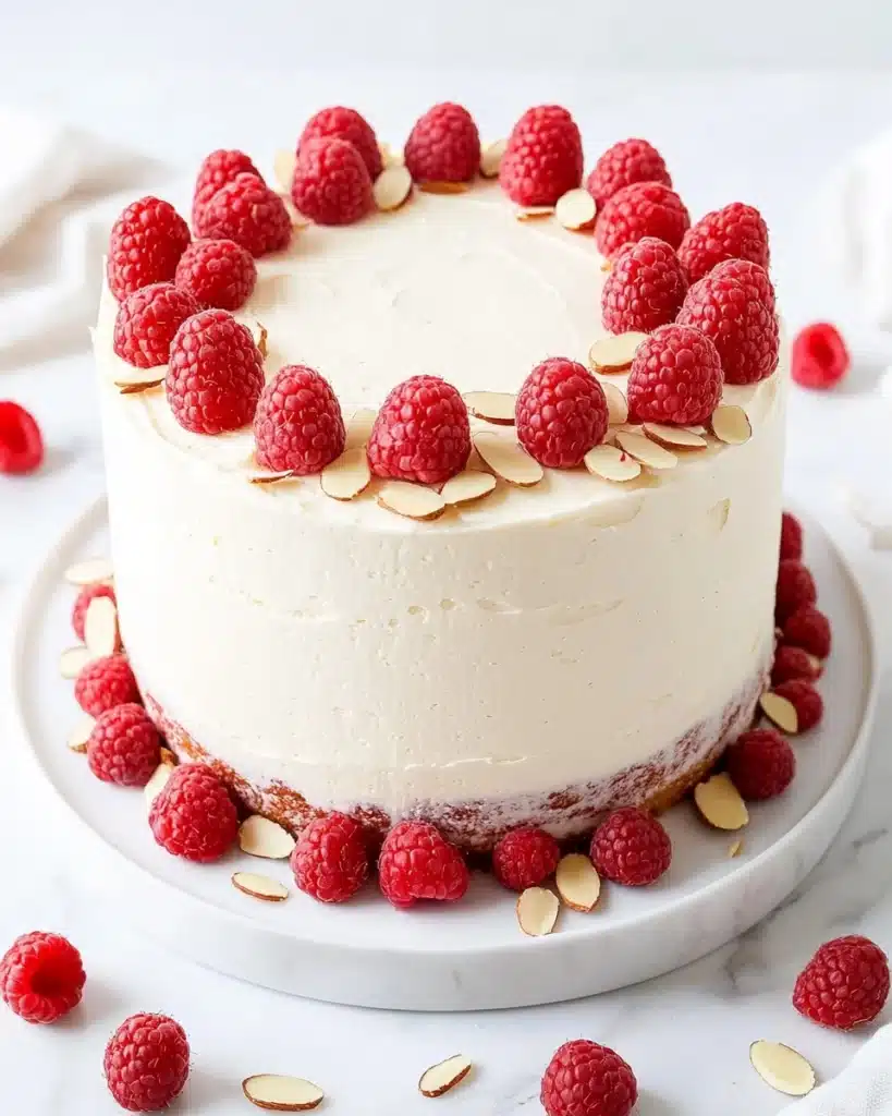 Raspberry Almond Cake Recipe