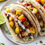 Baja Fish Tacos with Mango Salsa Recipe
