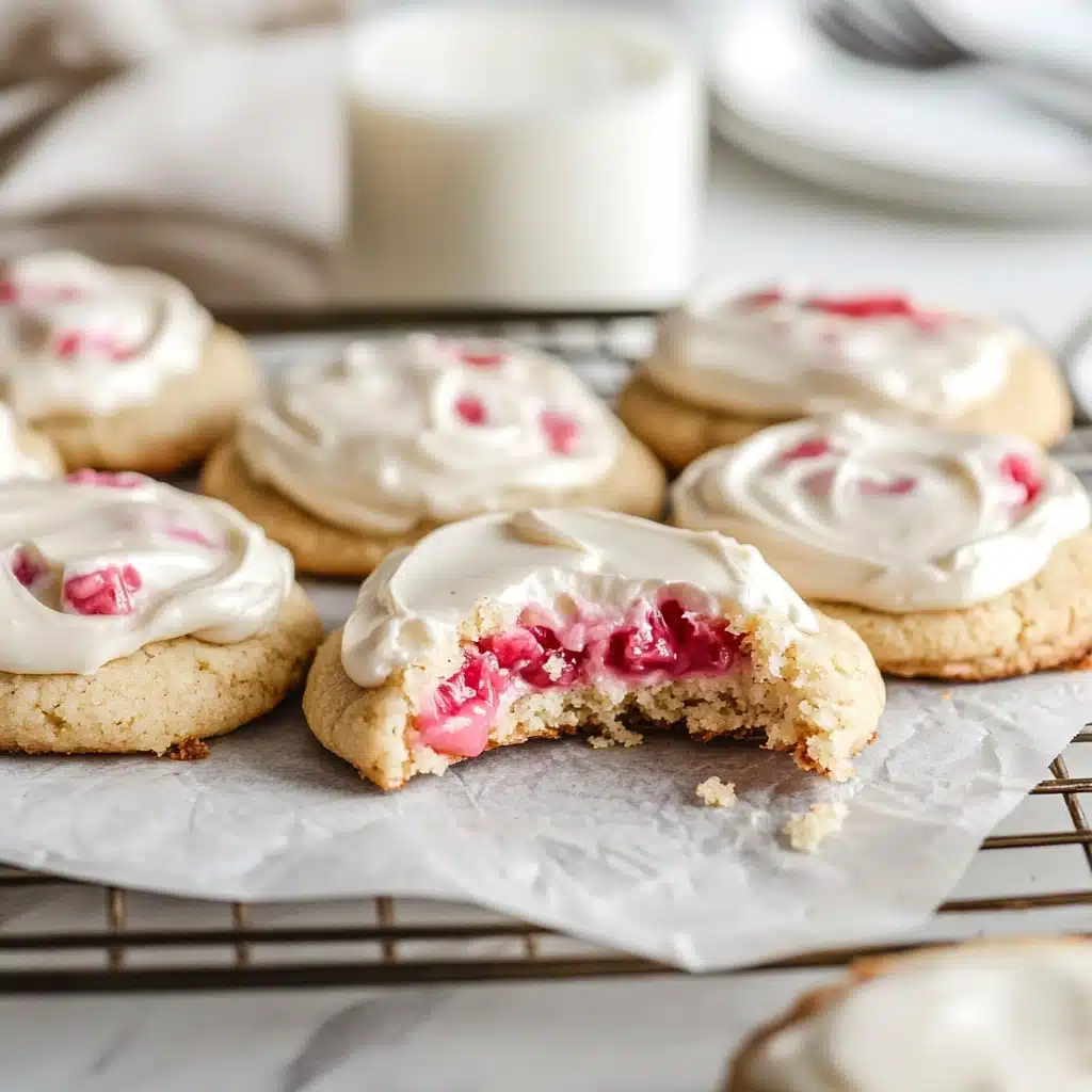 Rhubarb Coconut Cookies Recipe - Recipe Image