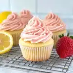 Strawberry Lemonade Cupcakes Recipe