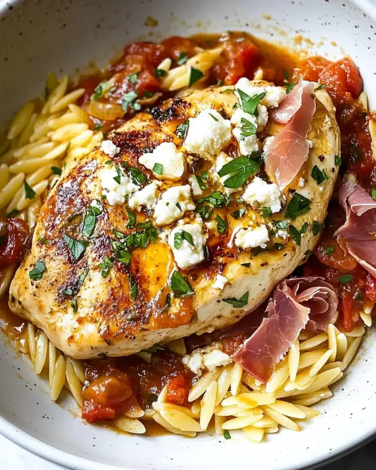 Creamy Tomato Chicken with Feta Recipe