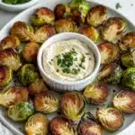 Crispy Brussel Sprouts With Dijon Aioli Recipe