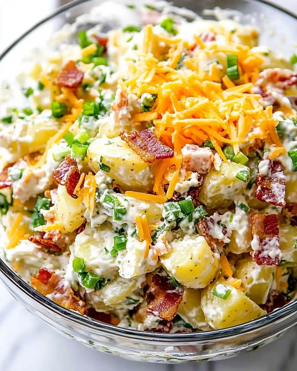 Loaded Baked Potato Salad Recipe