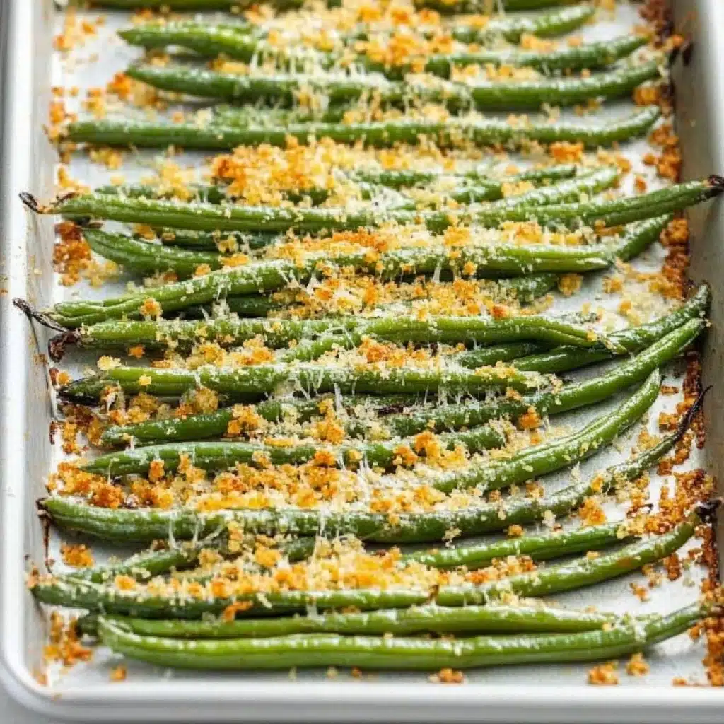 Roasted Parmesan Green Beans Recipe - Recipe Image