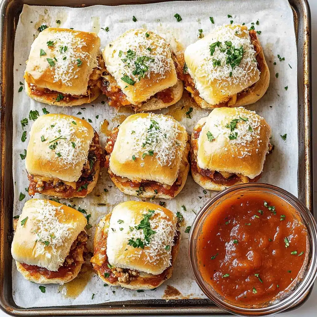 Chicken Parmesan Sliders Recipe - Recipe Image