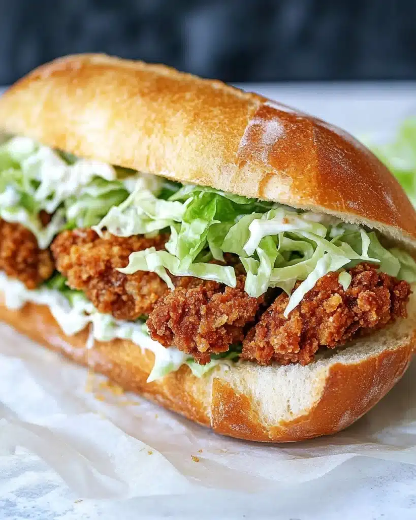 Crispy Chicken Caesar Sandwich Recipe
