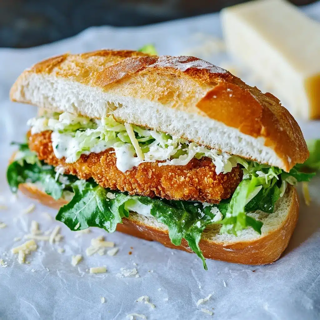 Crispy Chicken Caesar Sandwich Recipe - Recipe Image