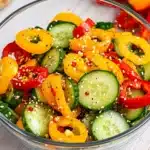 Cucumber and Sweet Pepper Salad Recipe
