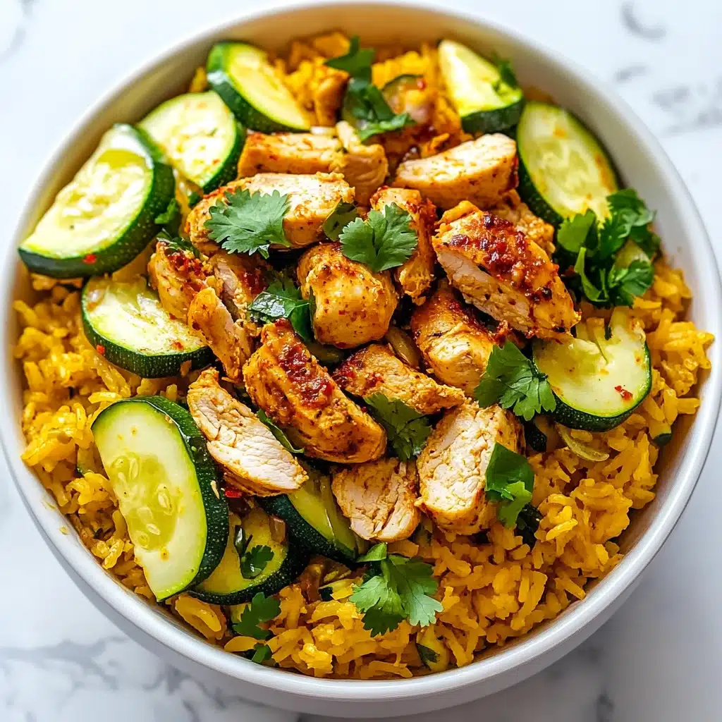 Easy Baked Chicken and Zucchini Recipe - Recipe Image