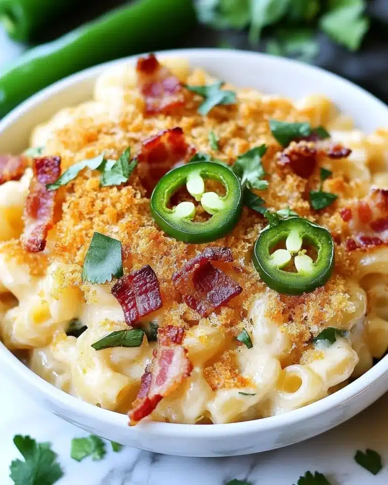 Jalapeño Popper Mac and Cheese Recipe